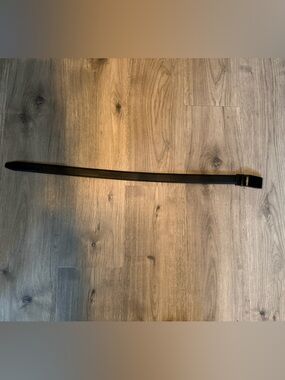 Classic Black Leather Belt